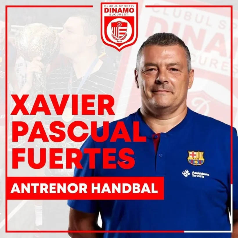 Spaniolul Xavier Pascual a lăsat Barcelona pentru Dinamo