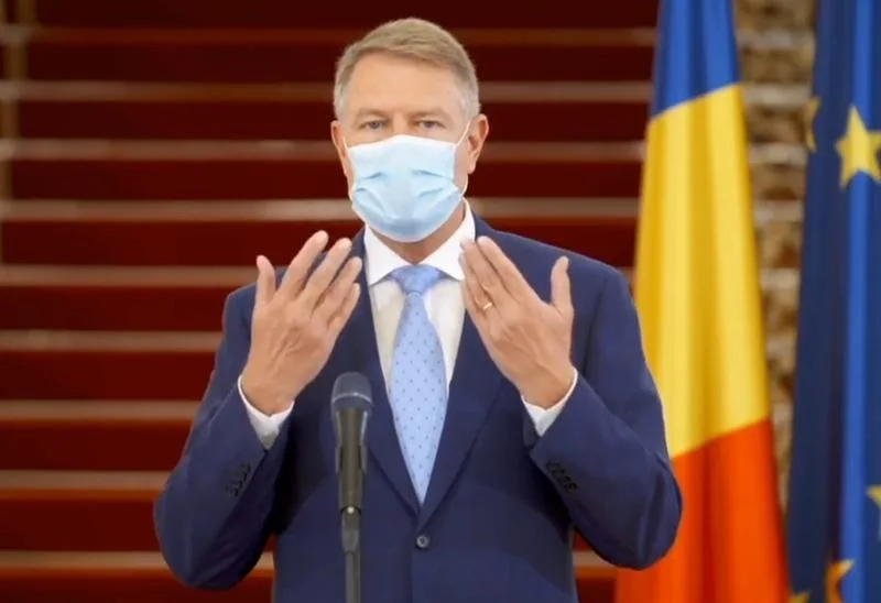 Klaus Iohannis: Trebuie să respectăm cu sfințenie măsurile de igienă și distanțare socială