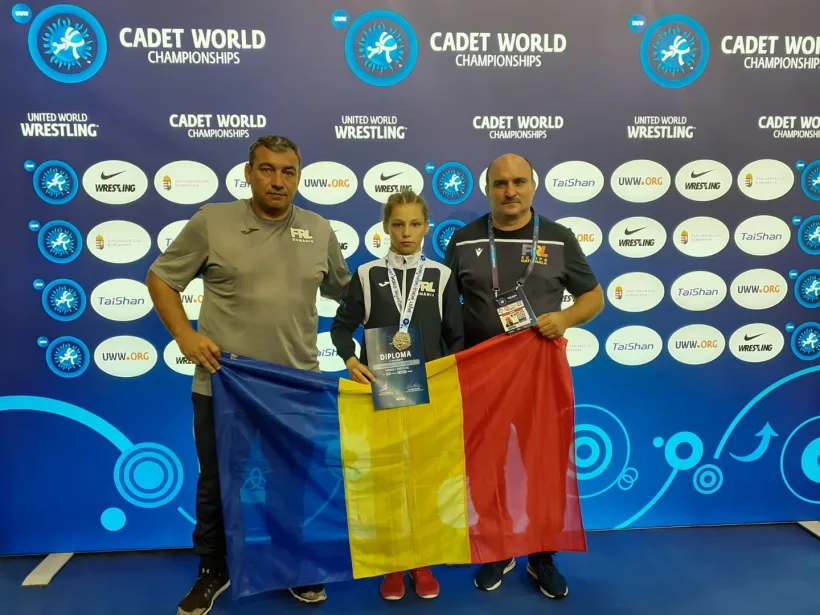 Românca Alexandra Voiculescu, vicecampioană mondială la Budapesta