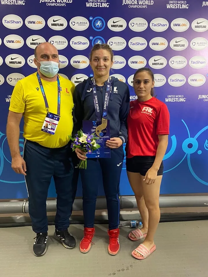 Bronz mondial pentru luptătoarea Amina Roxana Capezan
