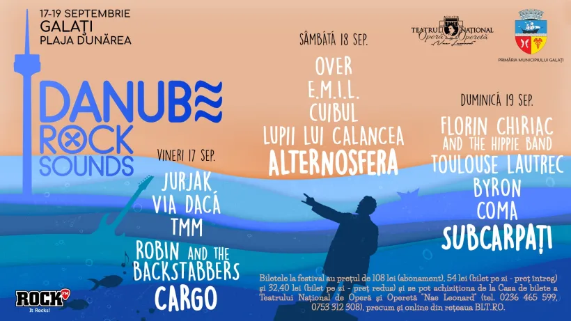 Festivalul Danube Rock Sounds, la Galați
