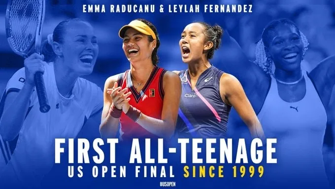 Emma Răducanu şi Leylah Fernandez scriu istorie la US Open 2021
