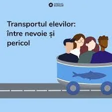 Aproape jumătate dintre elevii navetiști își plătesc singuri, cu greu, transportul școlar