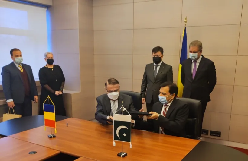 Ministrul Economiei, Florin Spătaru, întâlnire cu ministrul afacerilor externe al Republicii Islamice Pakistan