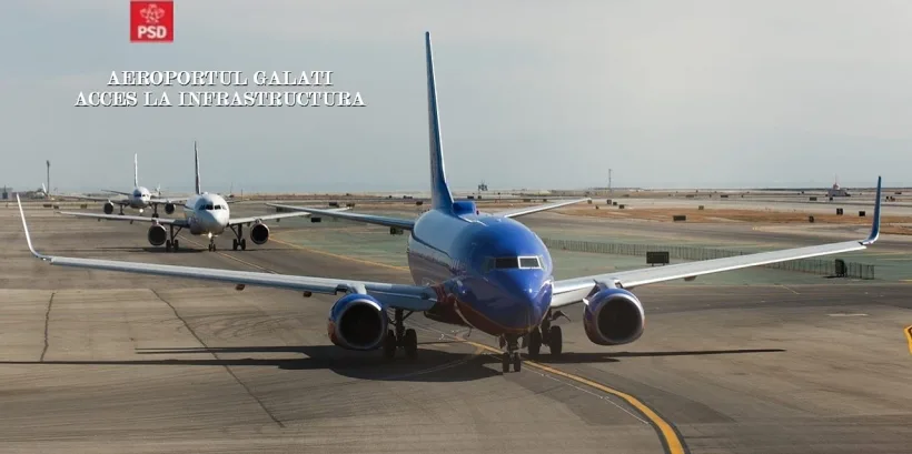 Deputatul Viorica Sandu: Aeroportul Galați este prins în Master Planul General de Transport al României
