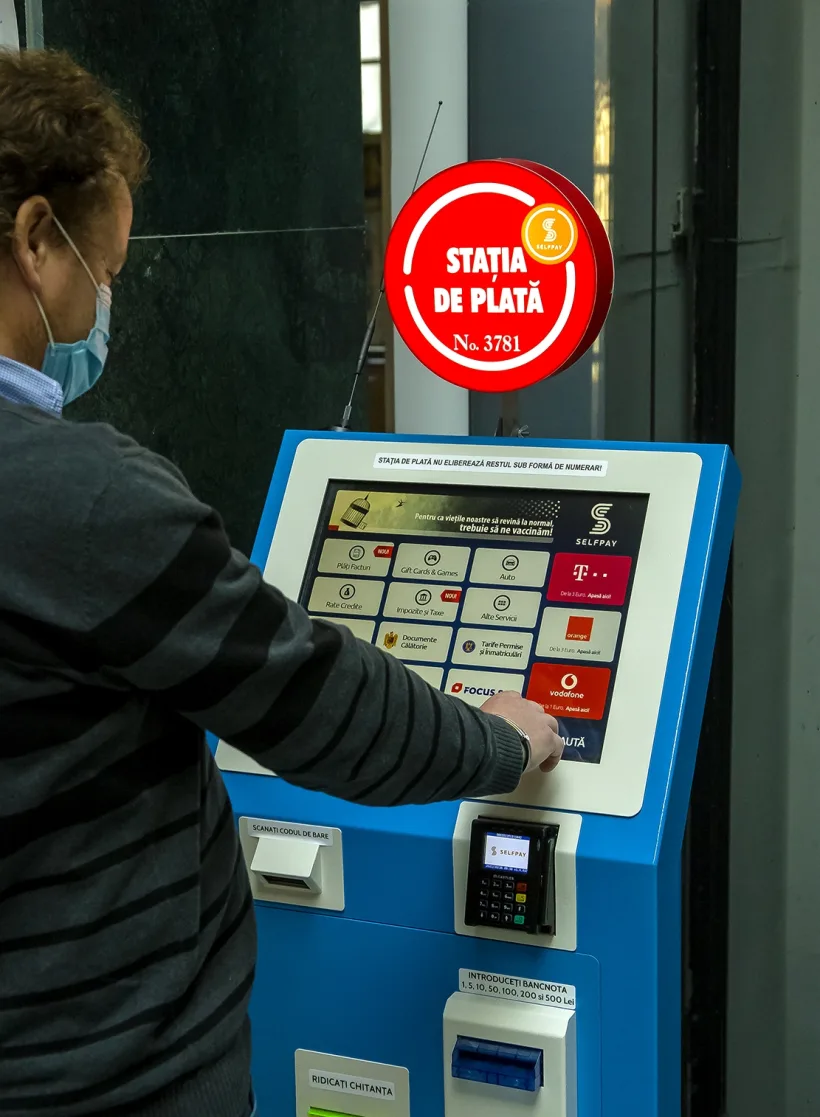 Gălățenii își pot plăti impozitele și taxele locale la stațiile SelfPay și prin autentificarea pe baza codului numeric personal