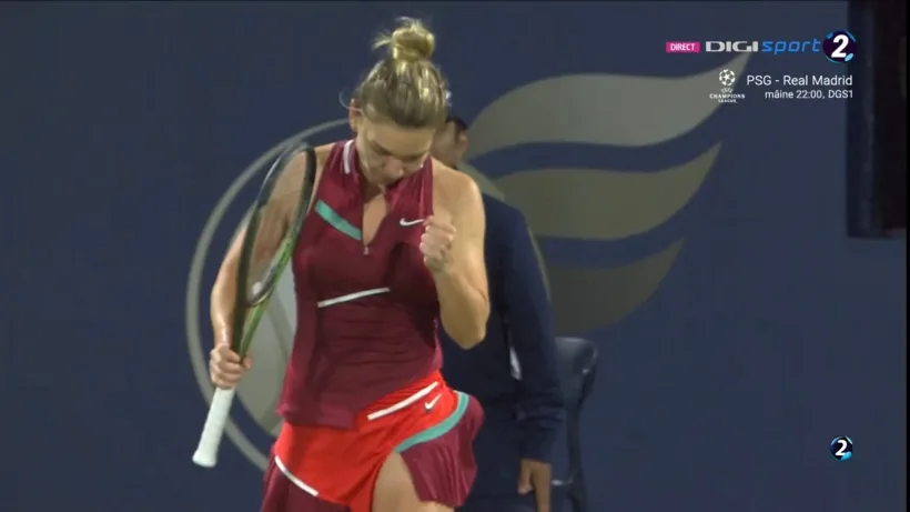 Simona Halep s-a calificat lejer în optimi la Dubai