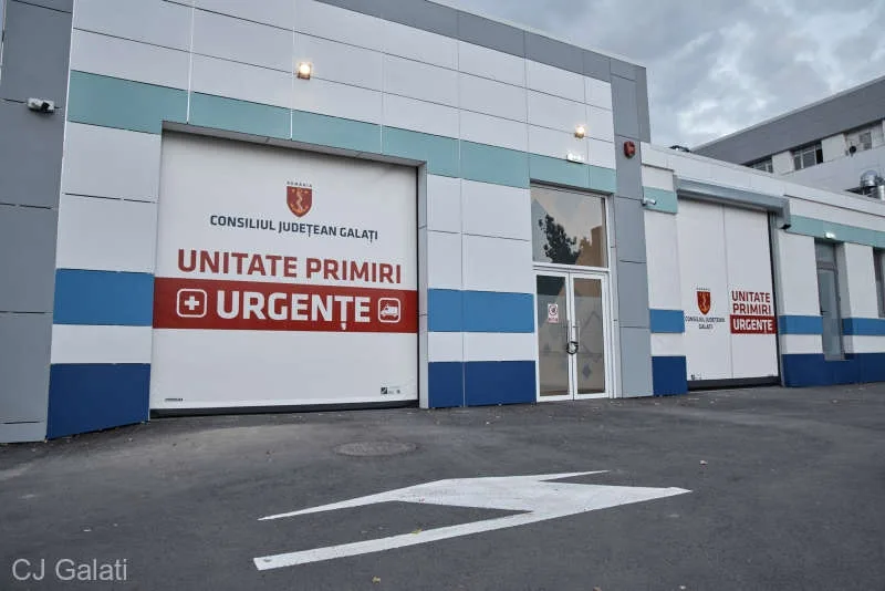 Pacient cu vestă antiglonț, la Spitalul Județean Galați, din cauza tensiunilor din Ucraina