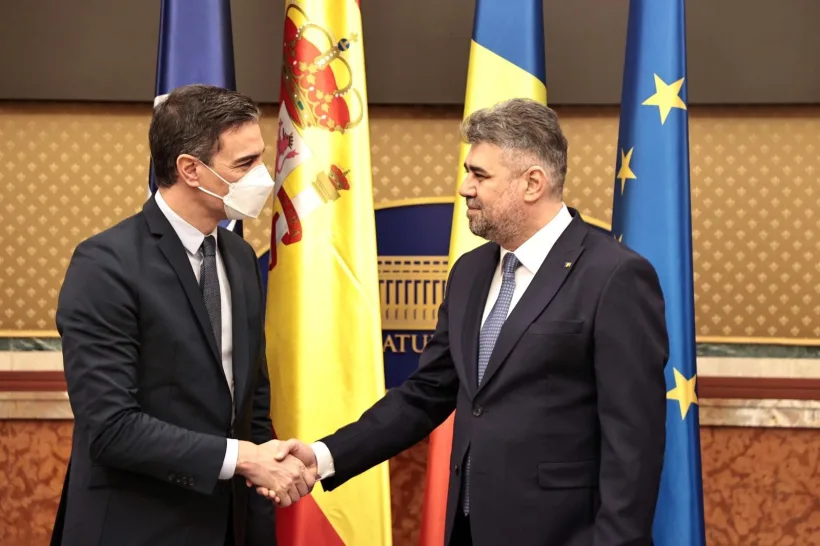 Ciolacu: România are un prieten autentic în premierul social-democrat al Spaniei!