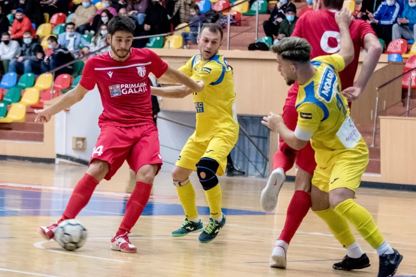 United Galați și Autobergamo Deva în finala Cupei României la futsal