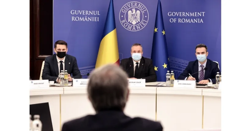 Premierul Ciucă, întâlnire cu reprezentanții Federaţiei Internaţionale a Societăţilor de Cruce Roşie şi Semilună Roşie