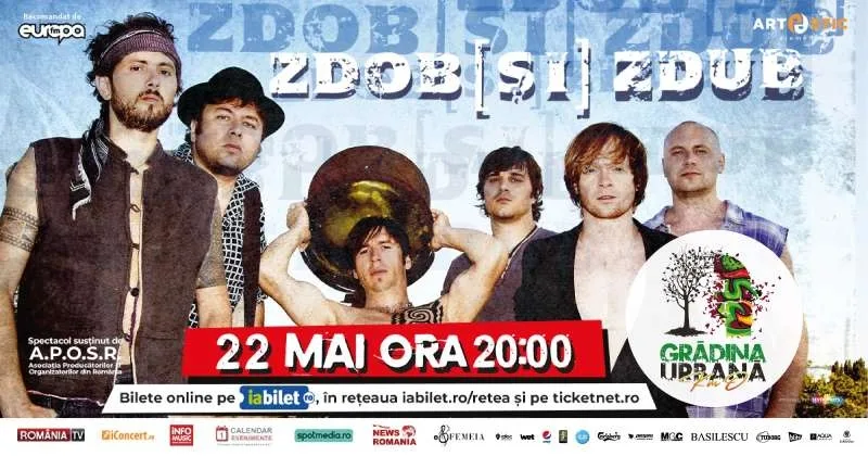 Cocertul Zdob şi Zdub se amână