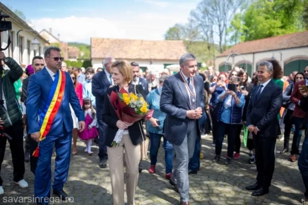 Ceremonie la Săvârşin