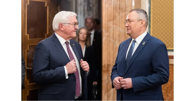 Ciucă, întâlnire cu preşedintele Germaniei. Războiul din Ucraina, pe agenda discuţiilor