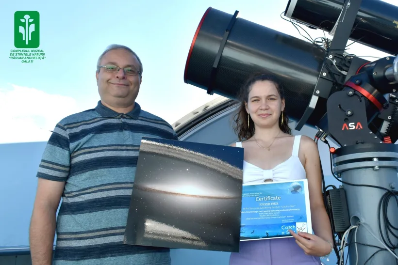 Premiu la un concurs internațional, pentru echipa Observatorului Astronomic din Galați