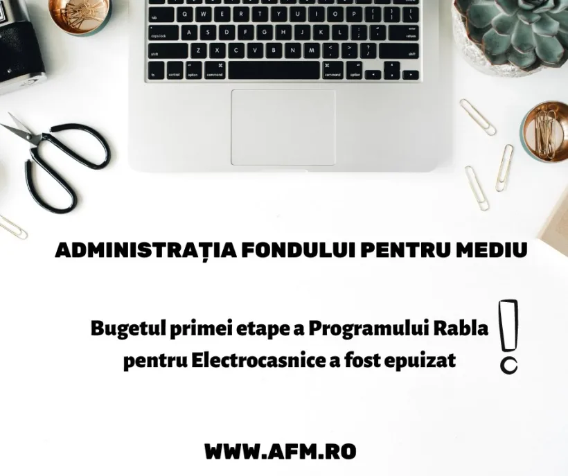 Bugetul primei etape a programului „Rabla pentru electrocasnice”, epuizat în două ore și jumătate