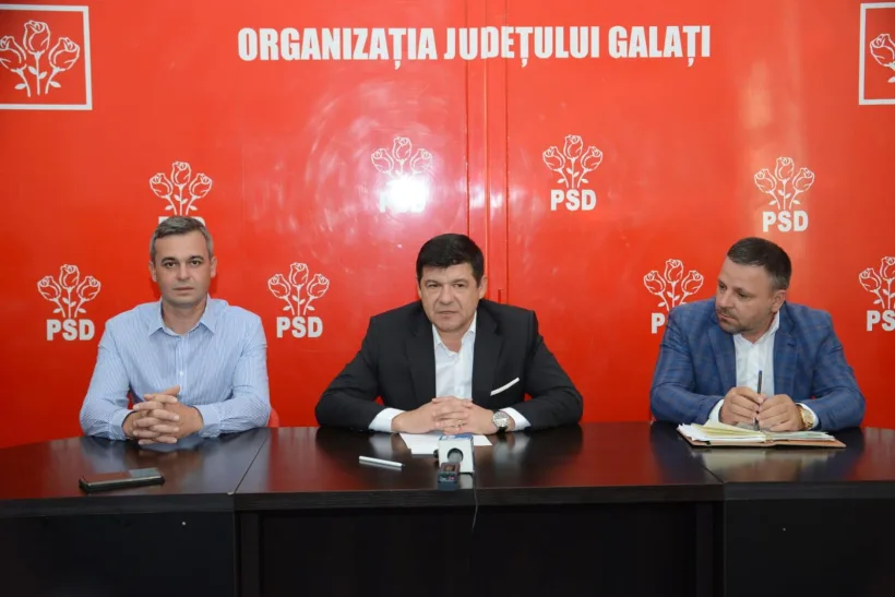 Costel Fotea, președintele CJ Galați: Doi noi primari în echipa PSD