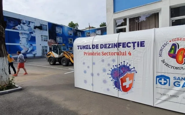 Potrivit Organizației Mondiale a Sănătății, Tunelurile de dezinfecție constituie un risc pentru populatie