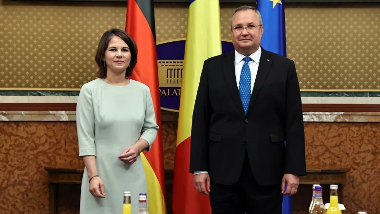 Premierul Ciucă a discutat cu ministrul german de Externe despre securitatea regională şi importanţa strategică a Mării Negre