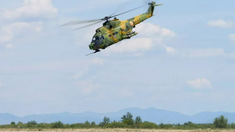 Mai multe elicoptere IAR 330 vor survola, de Sf.Ilie, oraşul Galaţi