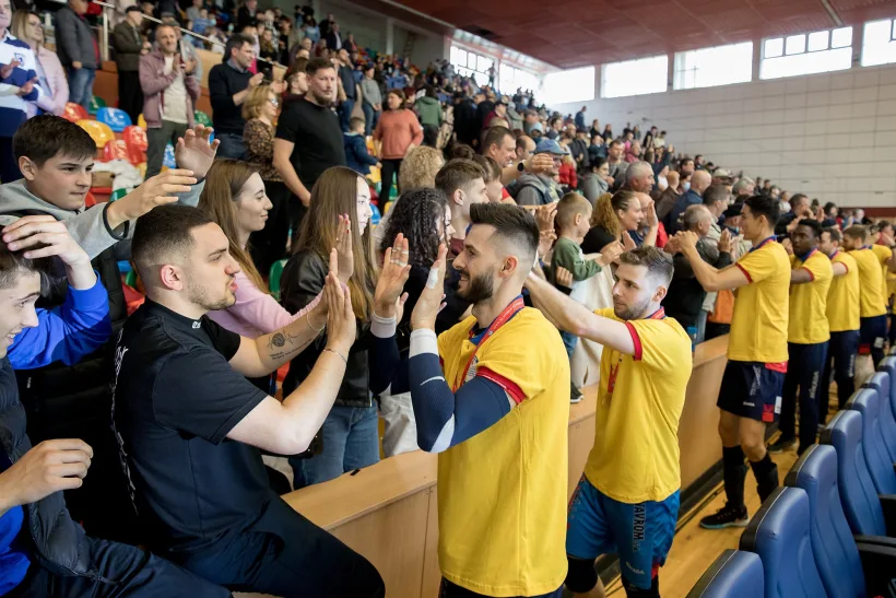 CSM Arcada şi România se antrenează împreună