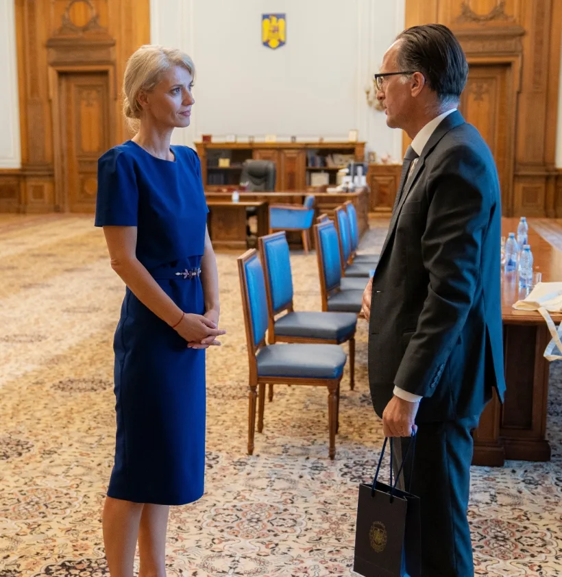 Alina Gorghiu l-a primit pe ambasadorul Republicii Federale Germania în România