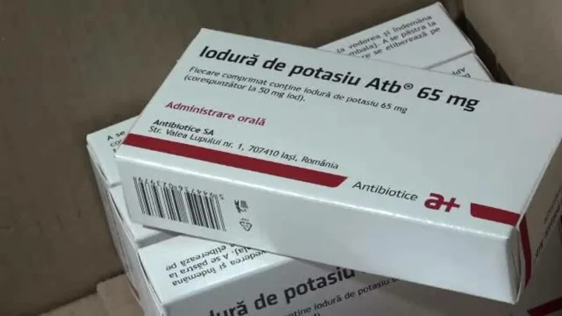 Ministerul Sănătății, precizări importante despre pastilele cu iod