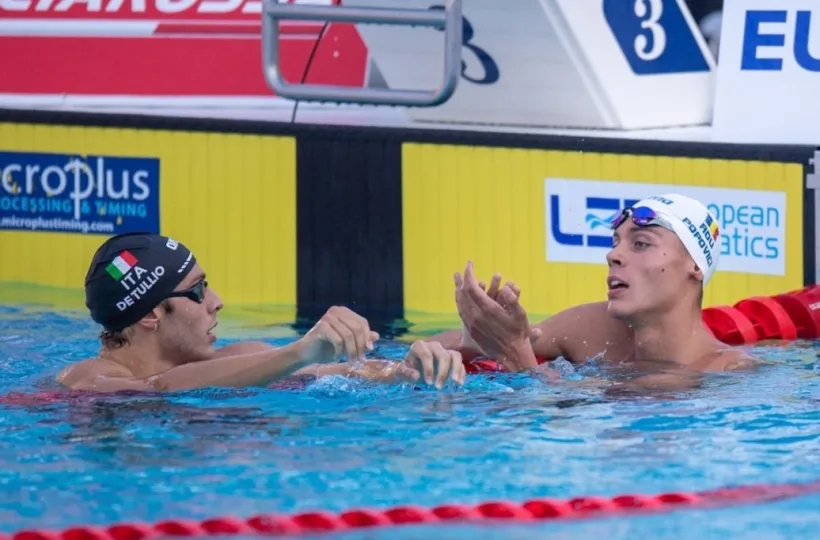 Fenomenalul David Popovici, dublu campion european la Roma