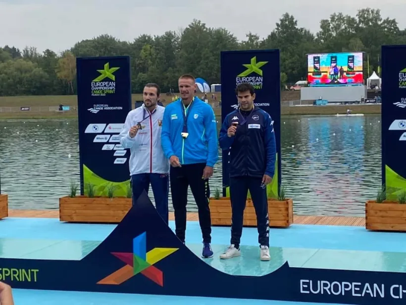 Cătălin Chirilă a cucerit şi titlul european în proba de canoe simplu 1000 metri