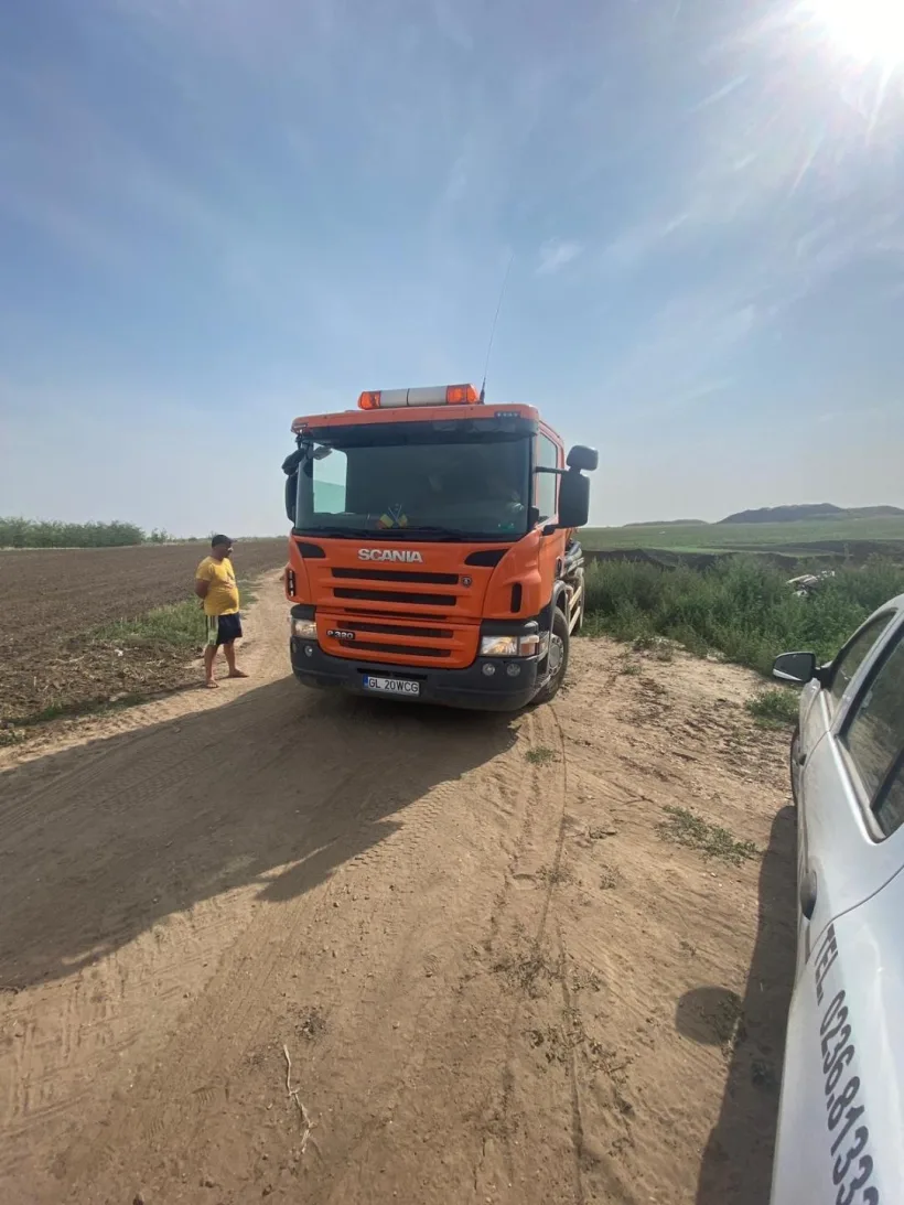 Activitate nelegală de vidanjare, sancționată cu amendă de 100.000 de lei de comisarii de mediu gălățeni