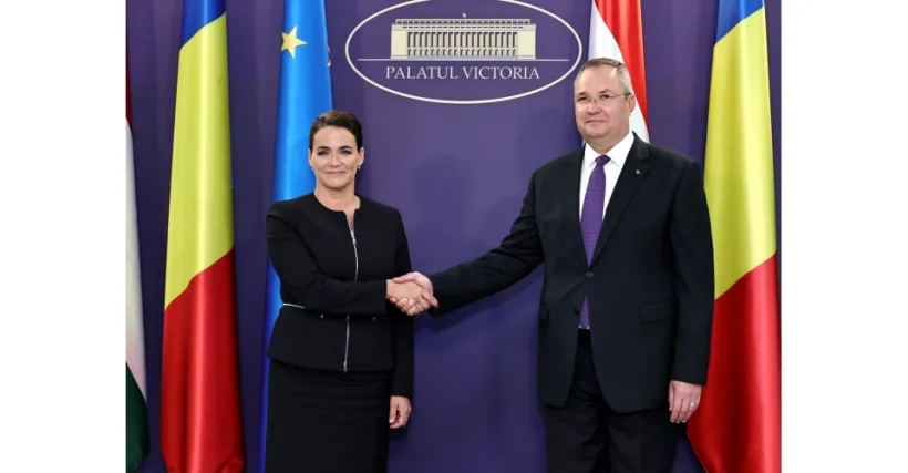 Premierul Ciucă, întâlnire cu președintele Ungariei, doamna Katalin Novák