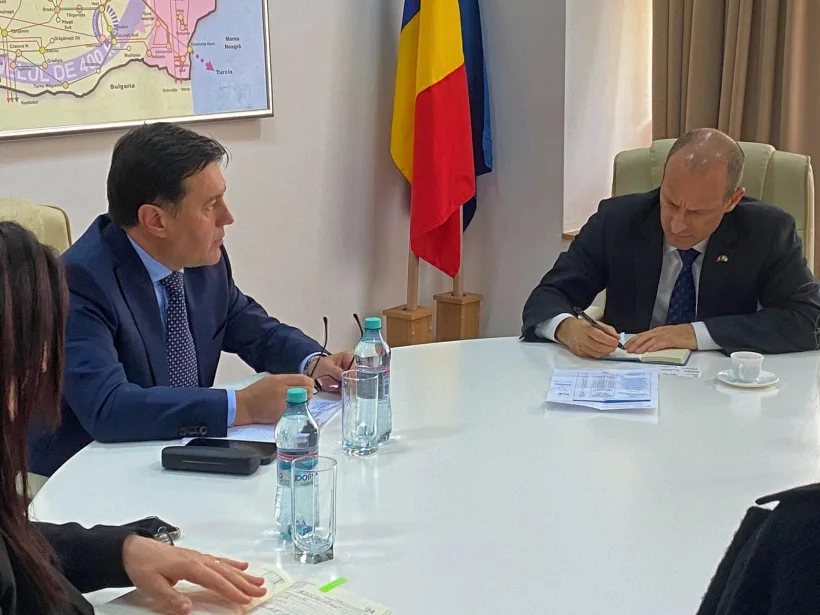 Ministrul Economiei, Florin Spătaru, întâlnire cu Ambasadorul Israelului în România
