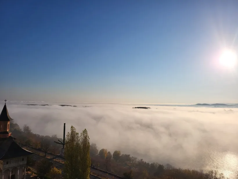Dunărea a dat în clocot la Galați