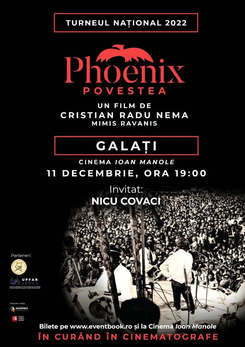 Filmul „PHOENIX – Povestea”, în decembrie, la Cinema „Prof. Ioan Manole” din Galați