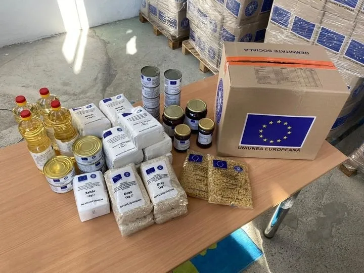 Când vor fi distribuite în Galați pachetele cu alimente de la UE. Cine sunt beneficiarii