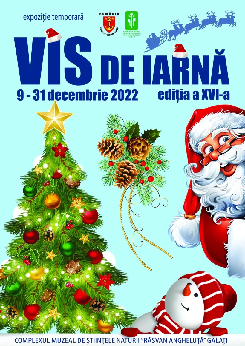 Expoziția „Vis de iarnă”, la Complexul Muzeal de Științele Naturii Galați