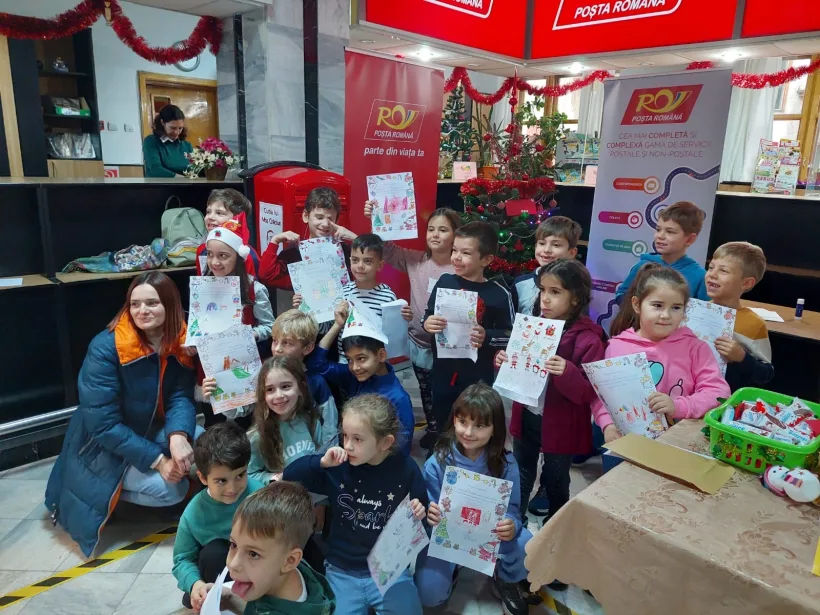 Moș Crăciun are cutie poștală la Galați