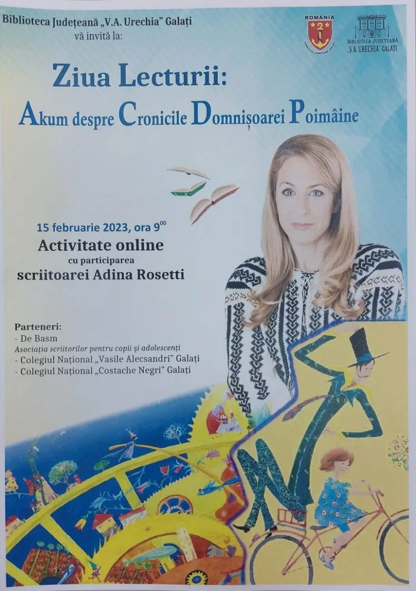 Ziua Lecturii: Akum despre Cronicile Domnișoarei Poimâine