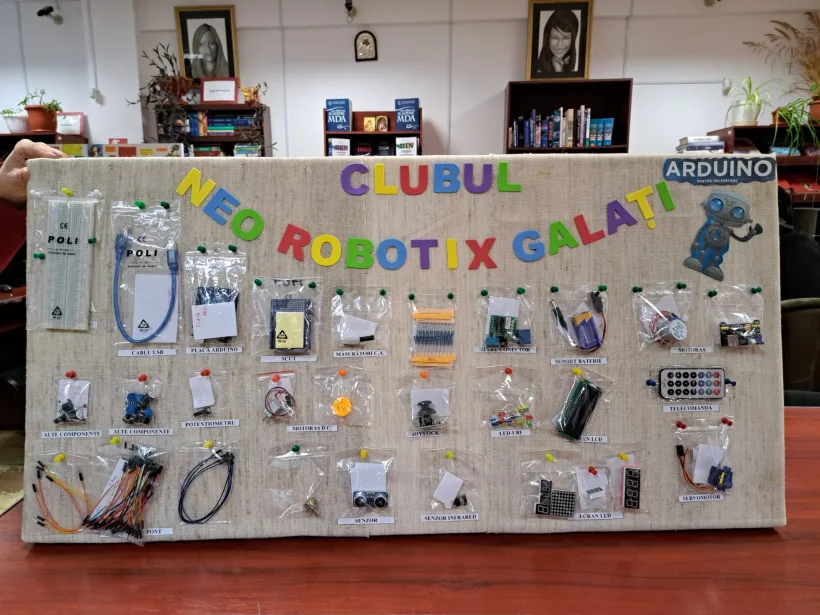 Clubul de programare și robotică NeoRobotix Galați