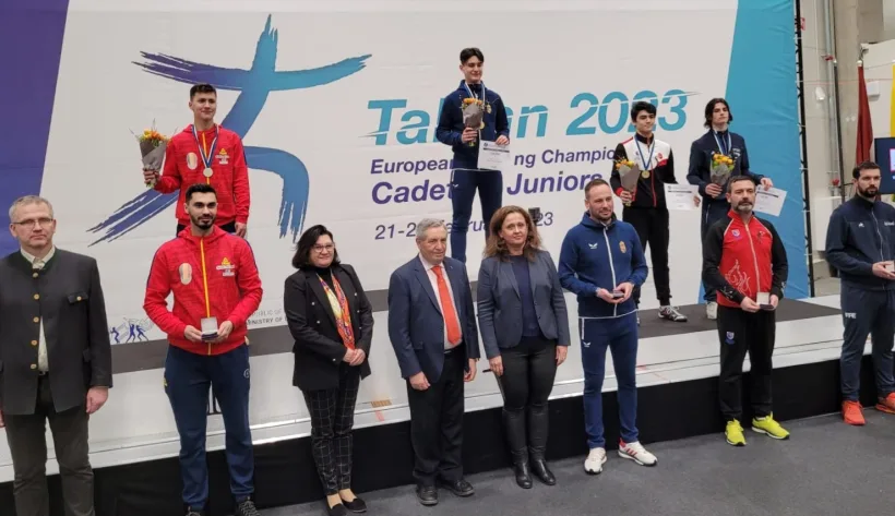 Medalie de argint pentru sabrerul Casian Cîdu la Europene