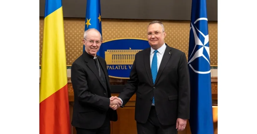 Premierul Ciucă, întrevedere cu Arhiepiscopul de Canterbury, Justin Welby