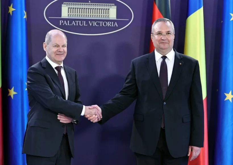 Premierul Ciucă, întâlnire cu Olaf Scholz. Germania, interesată de investiții în sectorul energetic, alimentar și digital