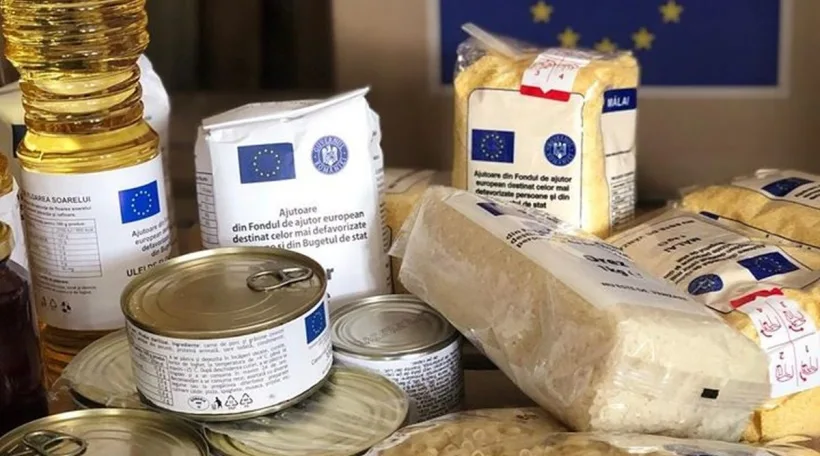 Începe distribuirea pachetelor cu alimente din partea Uniunii Europene
