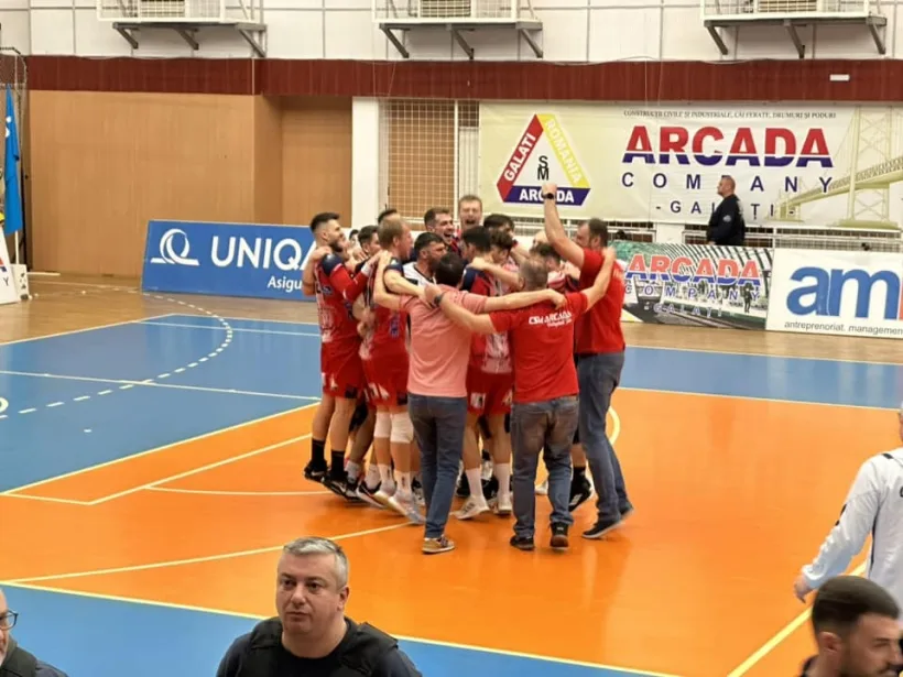 A 5-a finală la rând pentru CSM Arcada Galaţi