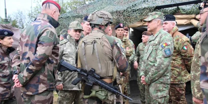 Sute de militari români și străini, la exercițiul de comandament Dacian Spring 2023