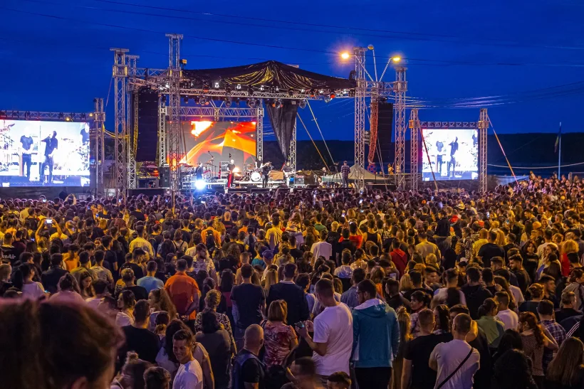 Concerte și un spectaculos foc de artificii de Zilele Galațiului