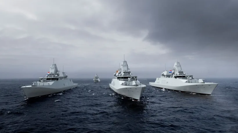 Patru fregate de război anti-submarin vor fi construite în România