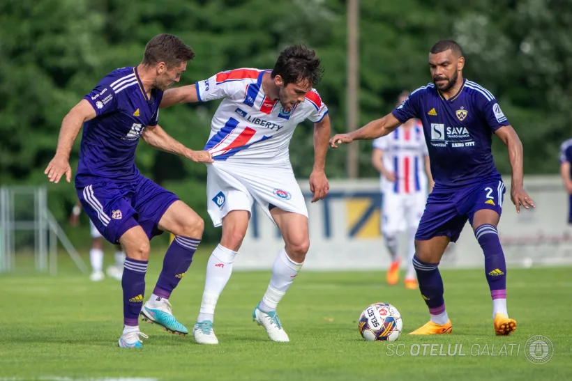 Oţelul lui Dorinel Munteanu a remizat cu locul 3 din Slovenia