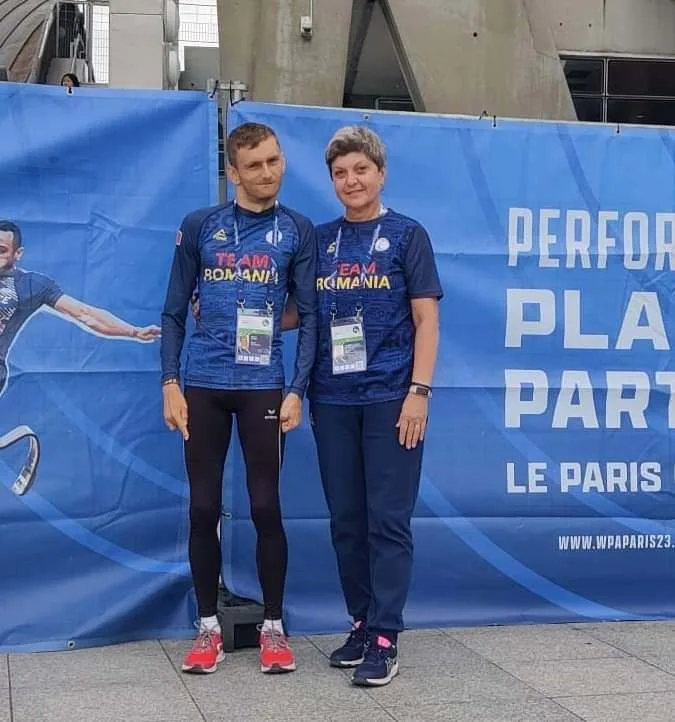 Paralimpicul gălățean Marian Petria s-a întors cu fruntea sus de la Mondiale