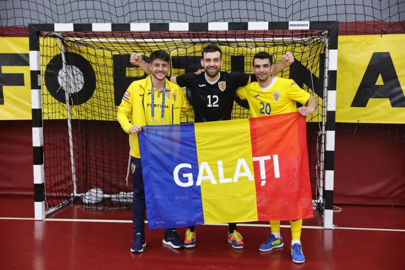 Trei campioni de la United Galați vor juca pentru România